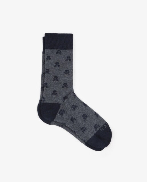 Imagen 0 de Calcetines de niño con microestampado en gris