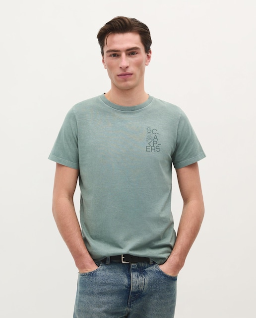 Imagen 0 de Camiseta de hombre de algodón de manga corta