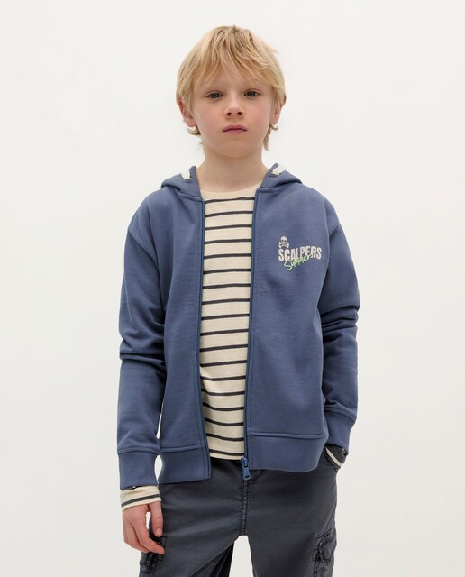 Imagen 0 de Sudadera de niño de algodón con capucha