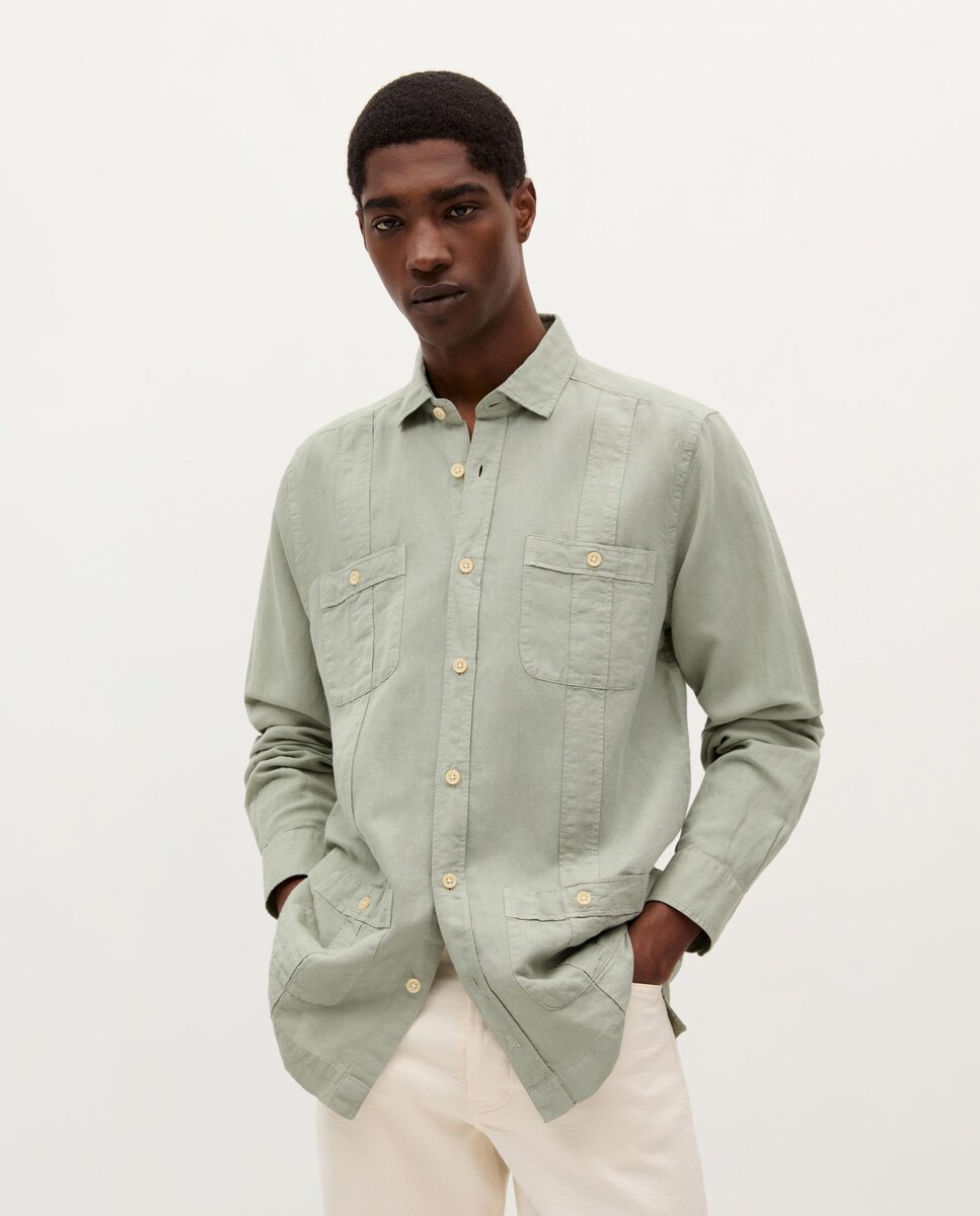 Camisa Polera Scalpers Camisa Scalpers Hombre Camisa Blanca