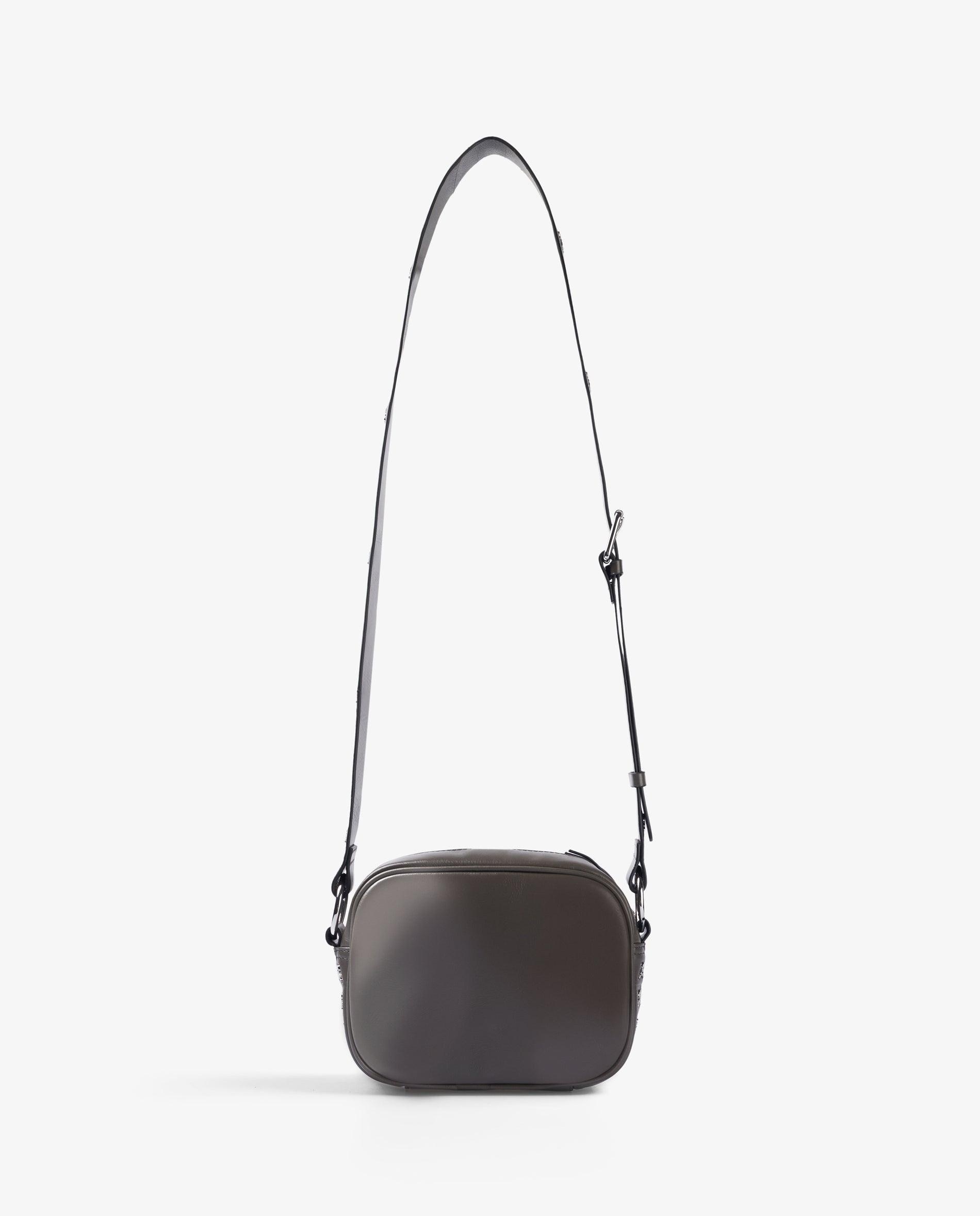 Bolso de hombro pequeño NEW SKULL BAG negro - Scalpers - Gris oscuro Gris oscuro-3