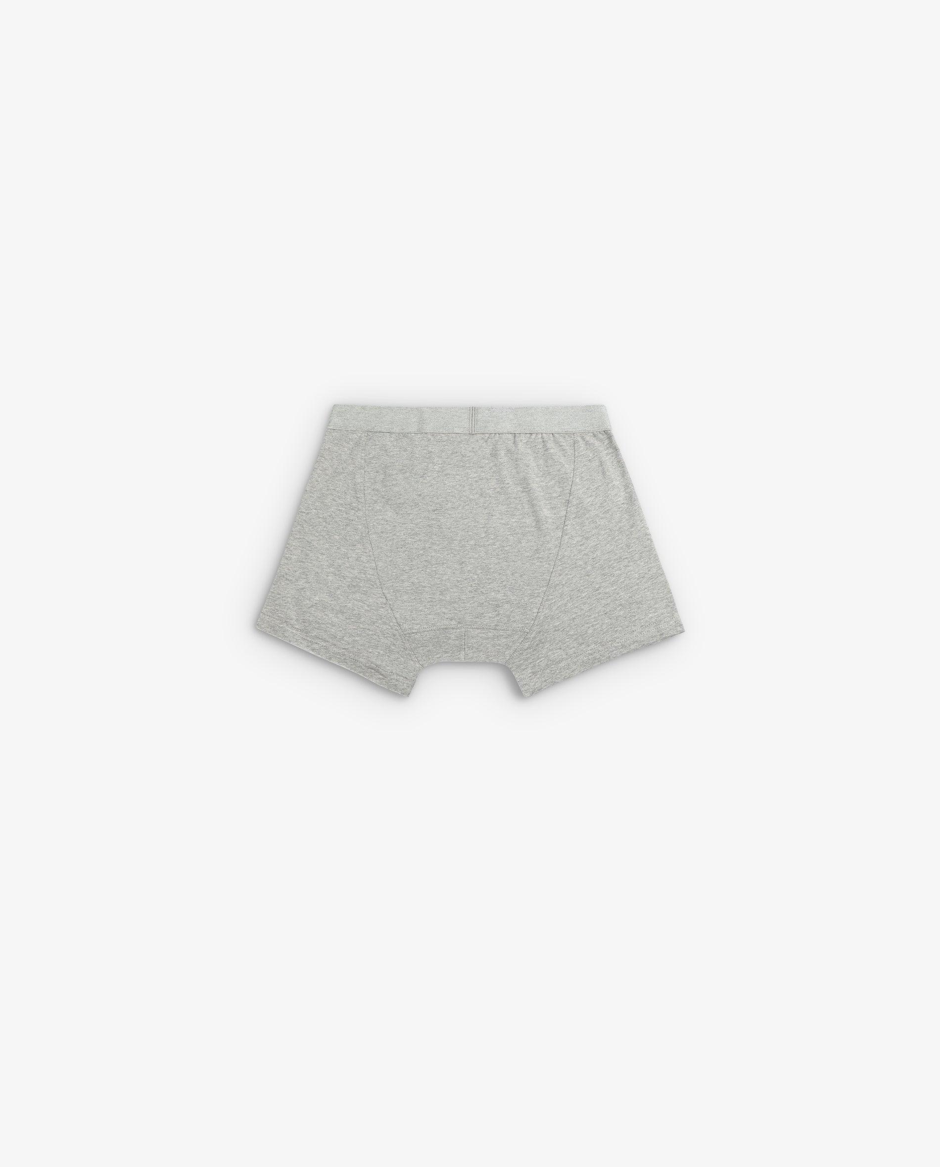 Bóxer de punto de hombre de algodón liso - Scalpers - Gris claro Gris claro-2