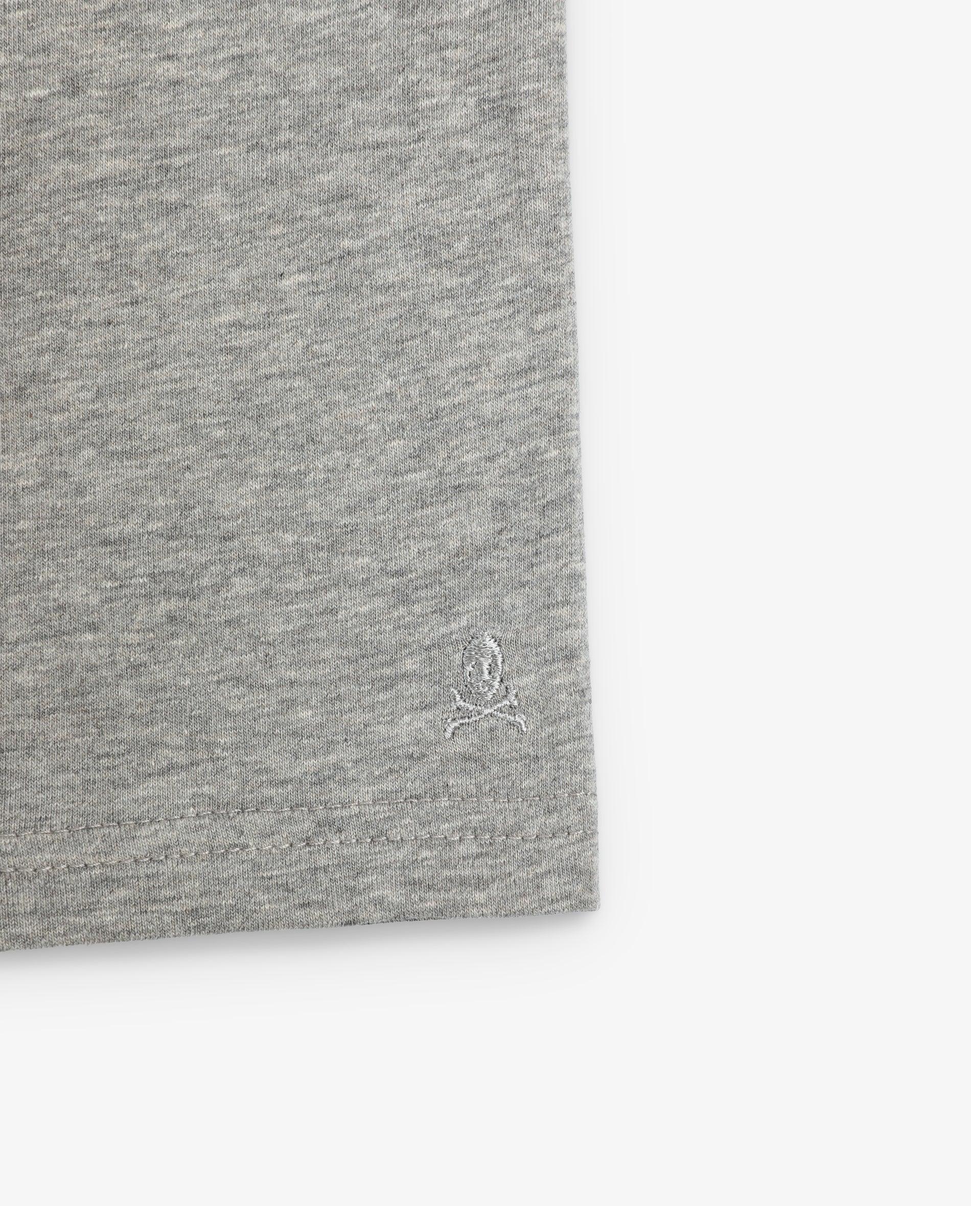 Bóxer de punto de hombre de algodón liso - Scalpers - Gris claro Gris claro-3