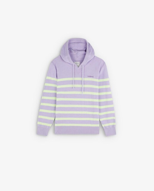 Imagen 0 de Sudadera de niña de punto con capucha