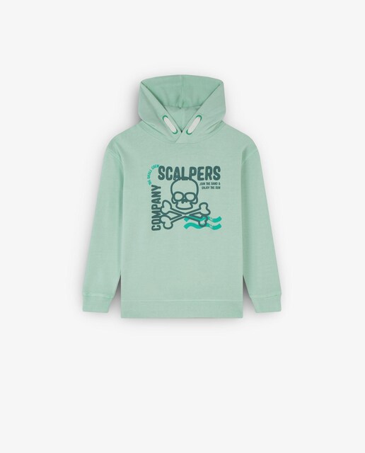 Imagen 0 de Sudadera de niño de algodón con capucha