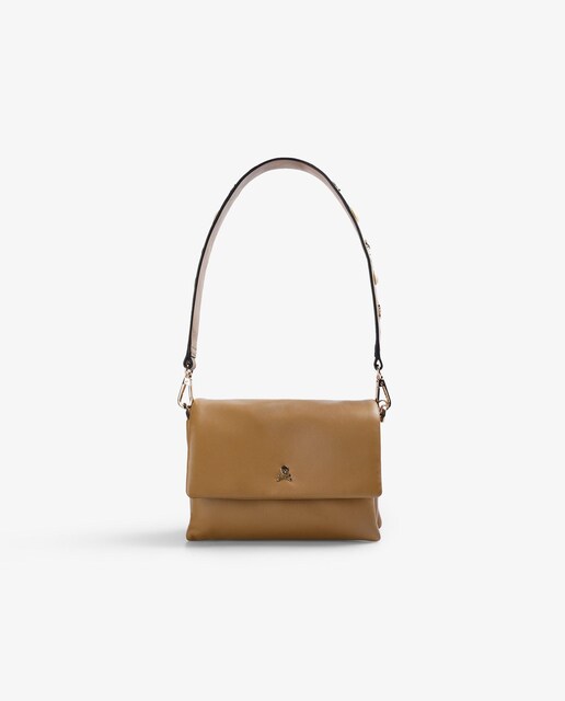 Imagen 0 de Bolso de hombro de mujer de piel convertible en bandolera