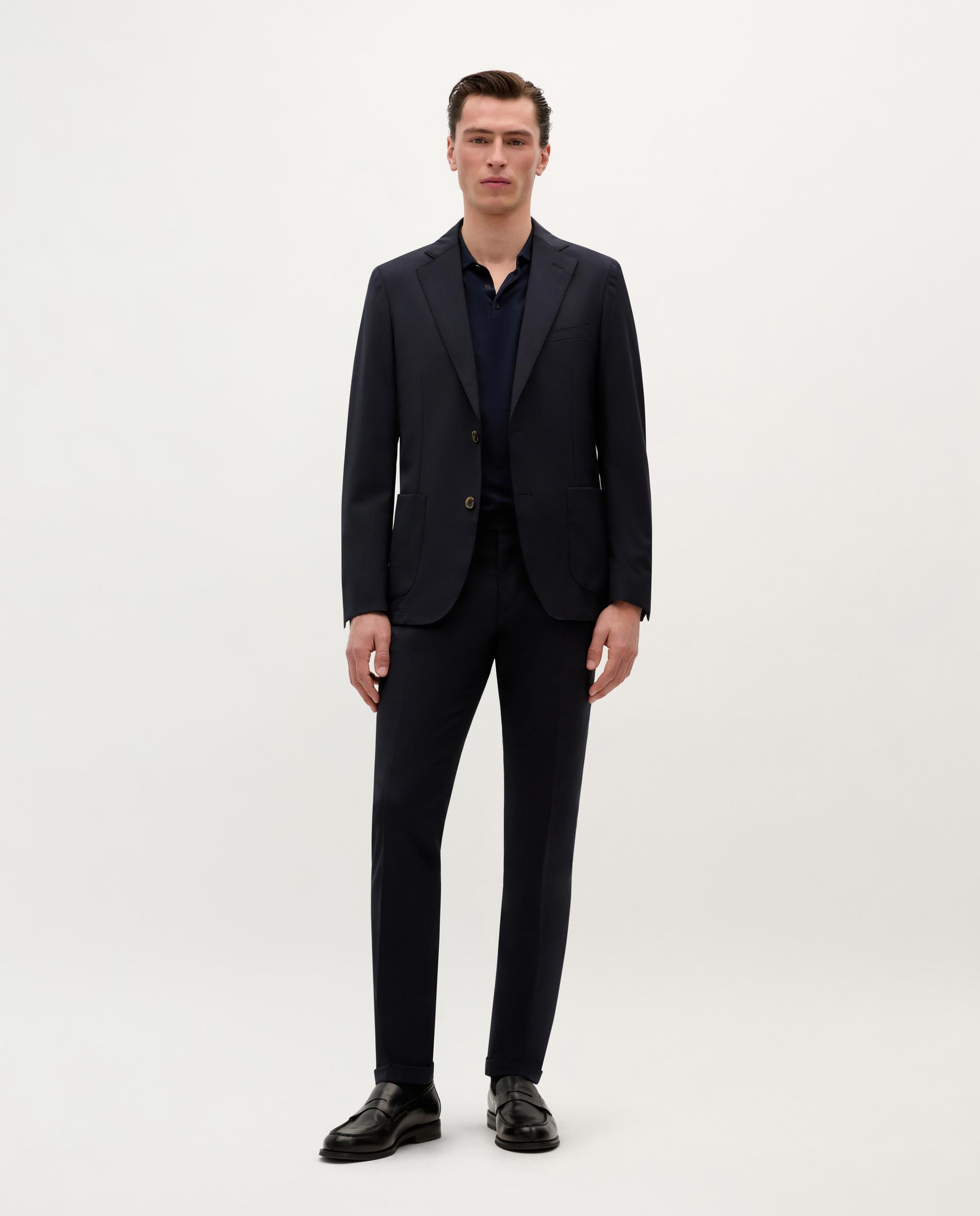 Scalpers - Pantalón de traje de hombre regular fit de lana.