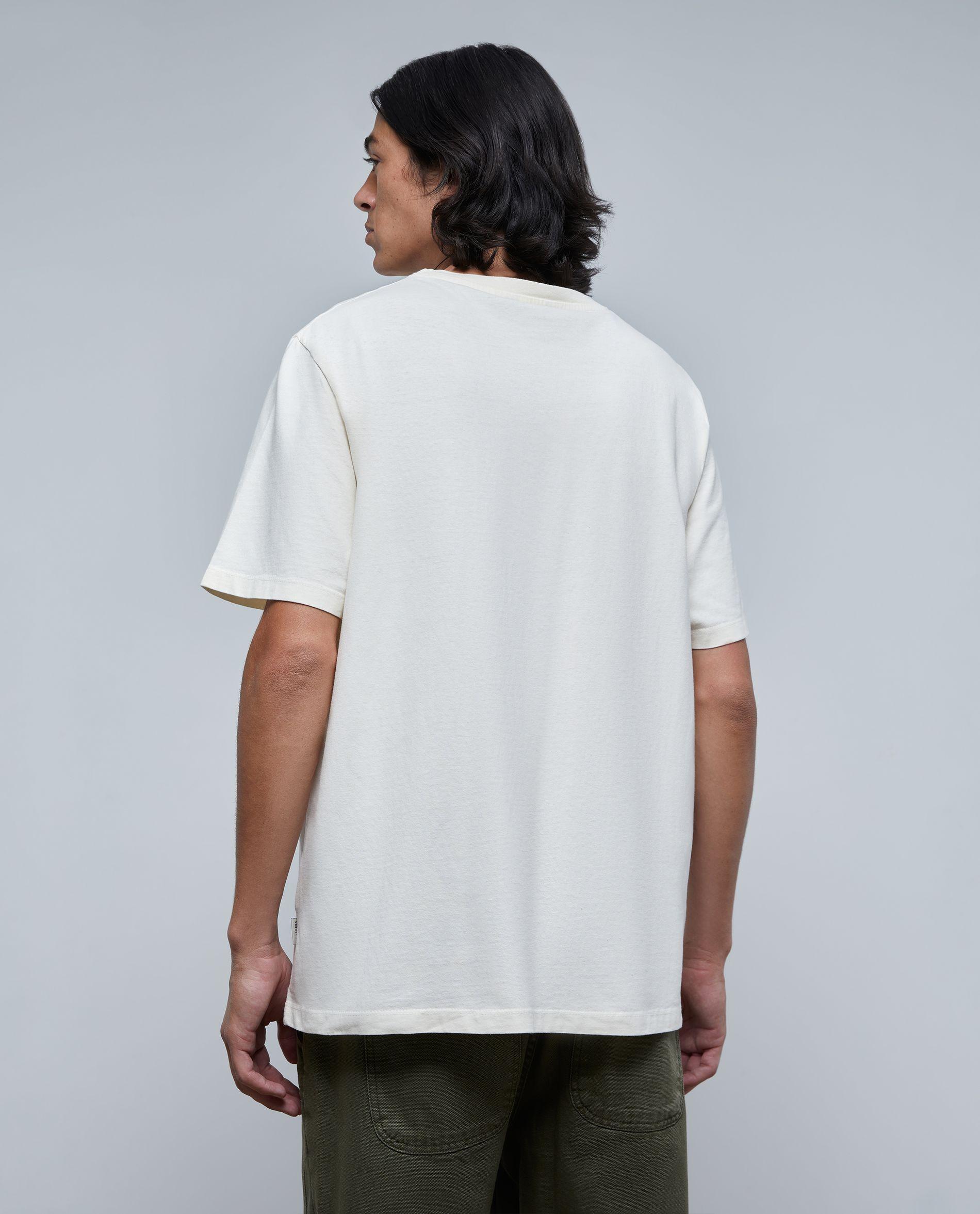 Camiseta de manga corta de hombre básica relaxed fit - Scalpers - Crudo Crudo-2