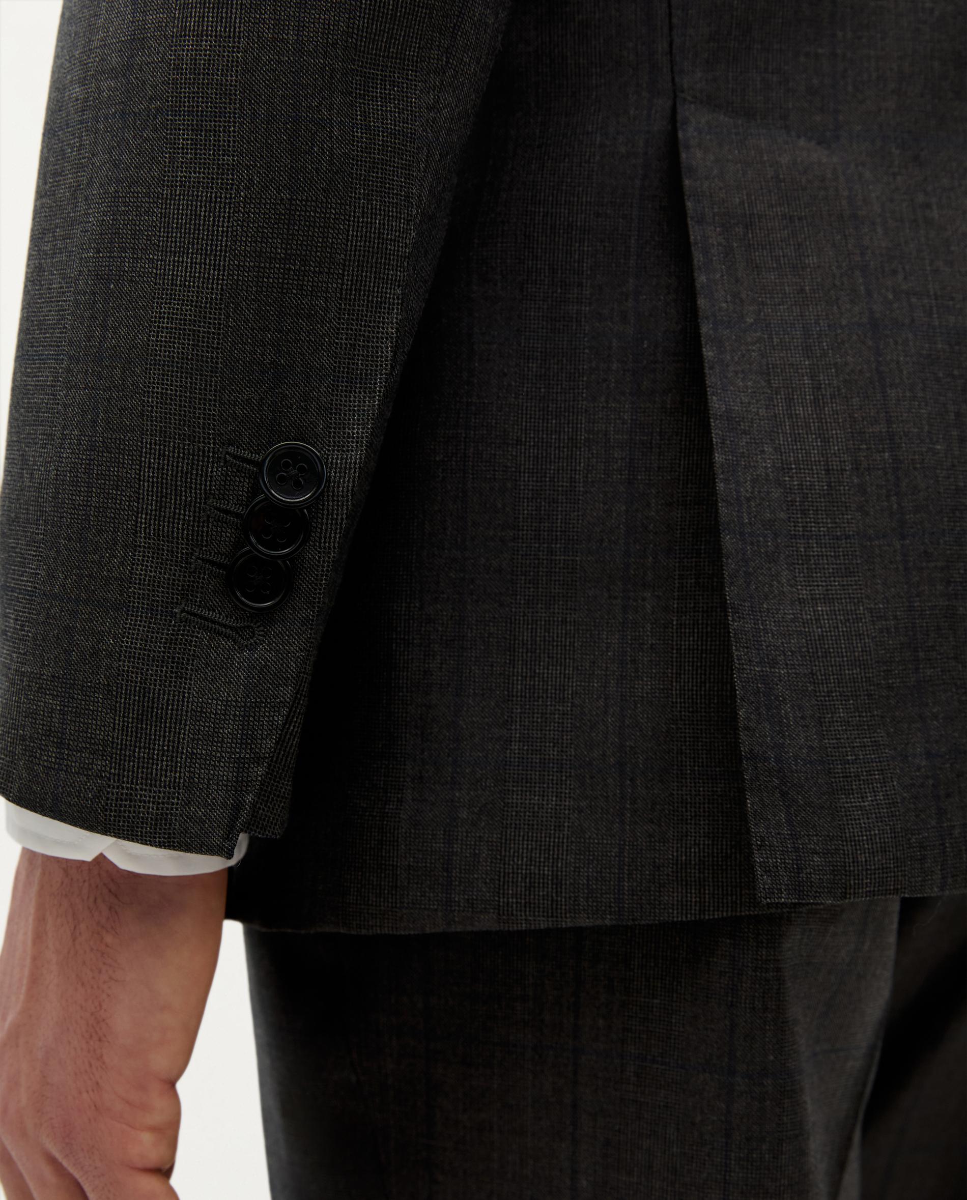 Imagen 4 de Traje de completo de hombre clásico regular fit de cuadros - Scalpers - Gris Gris