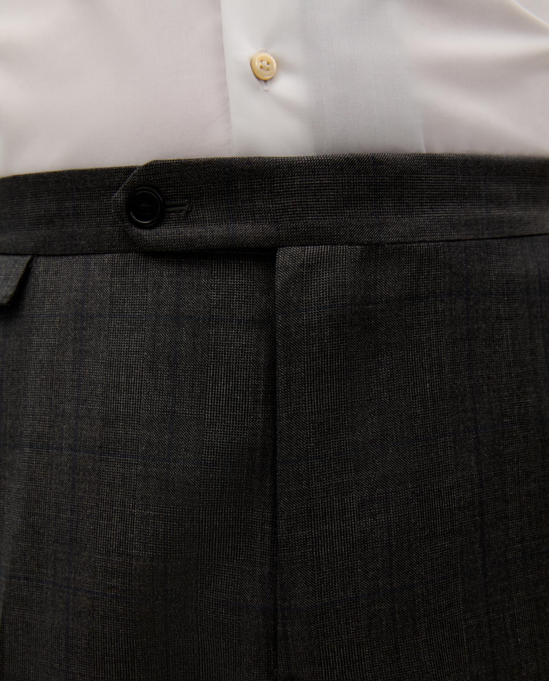 Imagen 7 de Traje de completo de hombre clásico regular fit de cuadros - Scalpers - Gris Gris