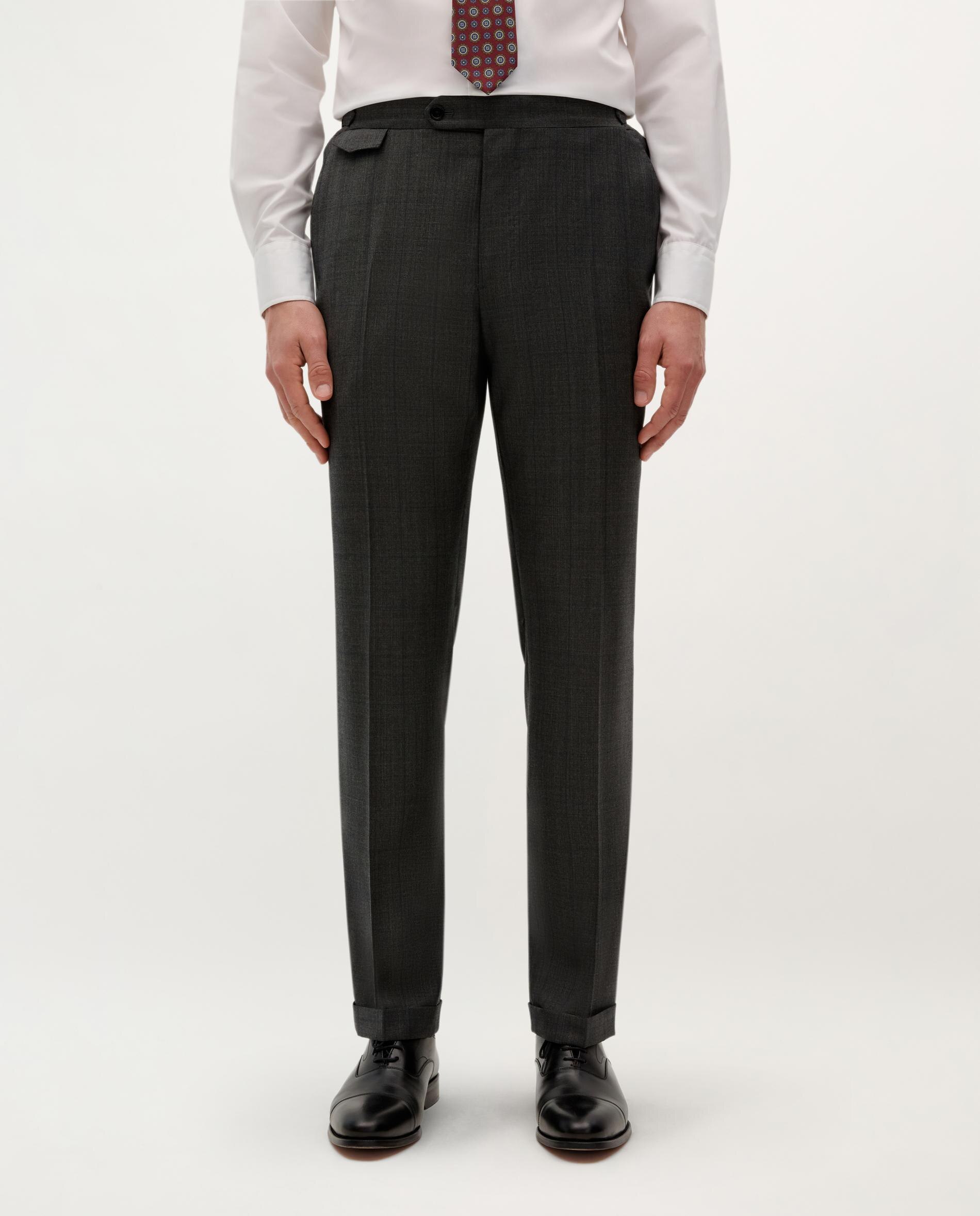 Imagen 8 de Traje de completo de hombre clásico regular fit de cuadros - Scalpers - Gris Gris