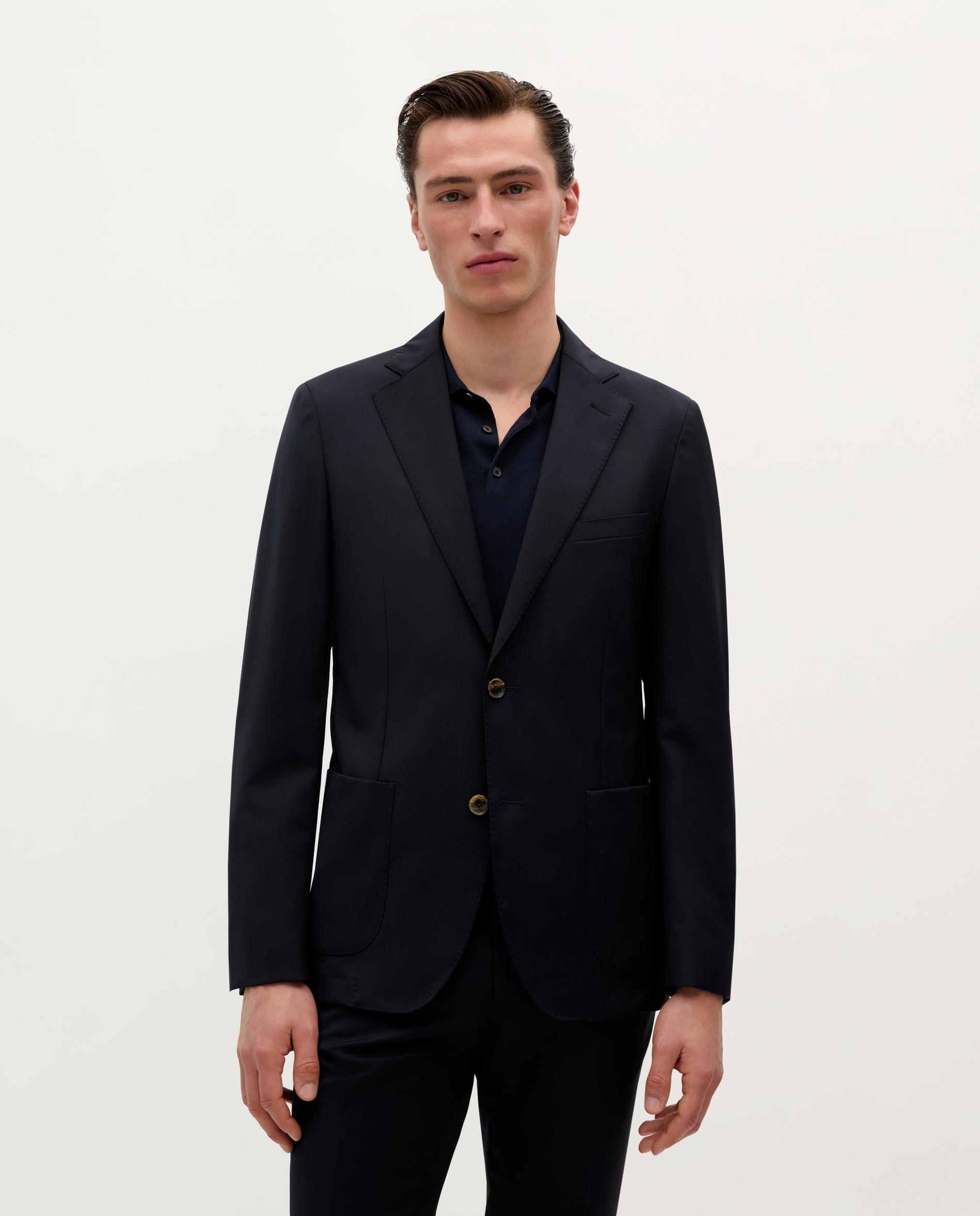 Imagen 0 de Blazer de hombre regular fit de lana Navy