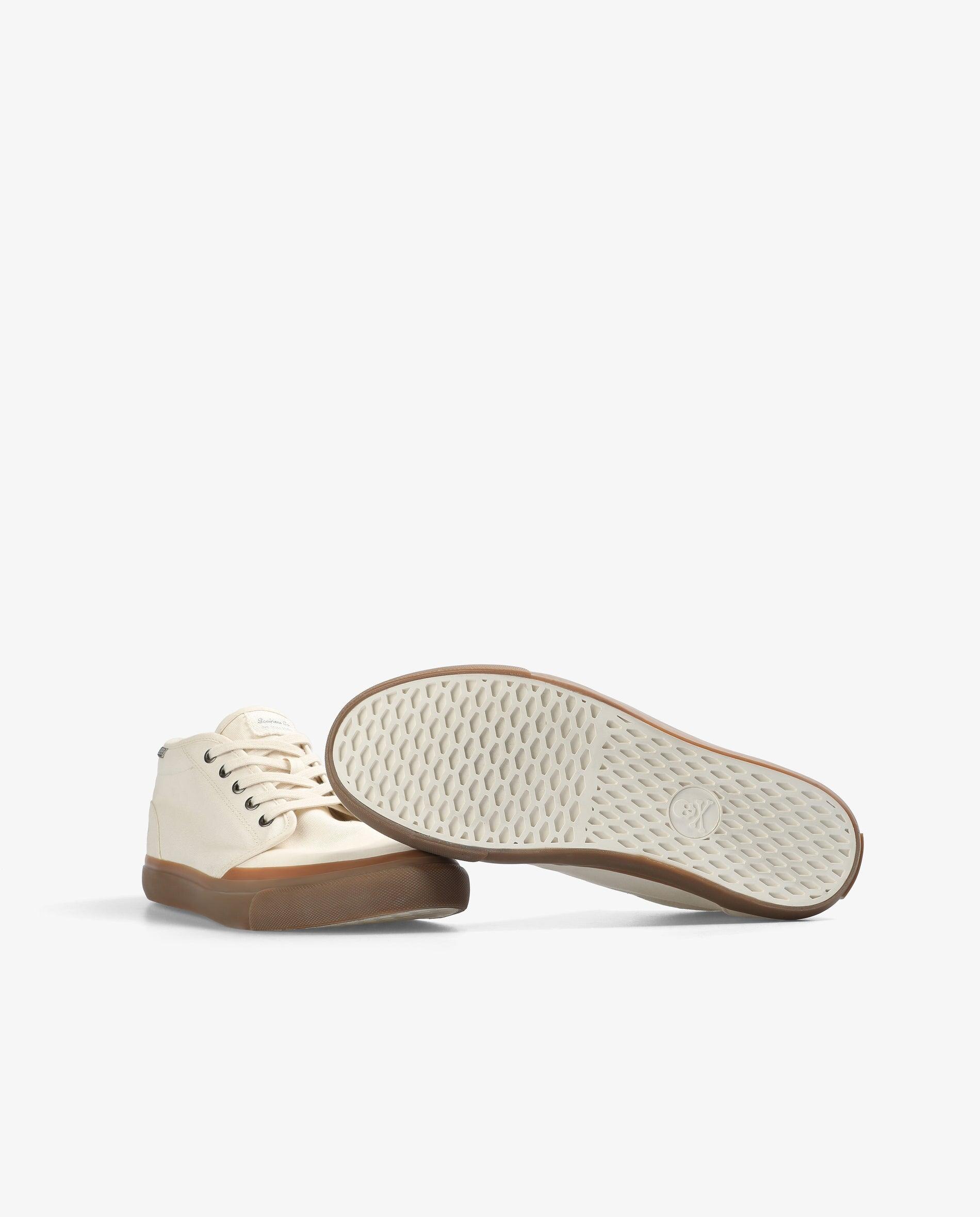 Sapatilhas Desportivas Altas com Atacadores Bege-4