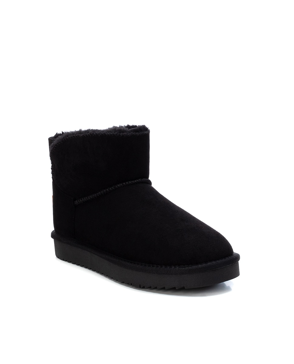 Botines con pelo de mujer con pelo interior - Xti - Negro Negro-2