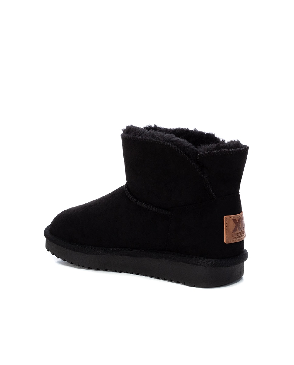 Botines con pelo de mujer con pelo interior - Xti - Negro Negro-3