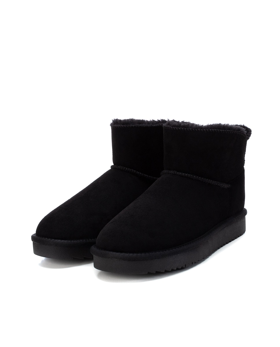 Botines con pelo de mujer con pelo interior - Xti - Negro Negro-4
