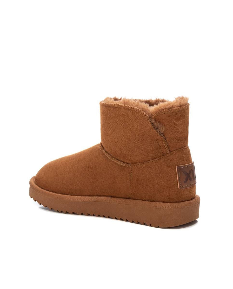 Botines con pelo de mujer con pelo interior - Xti - Camel Camel-4