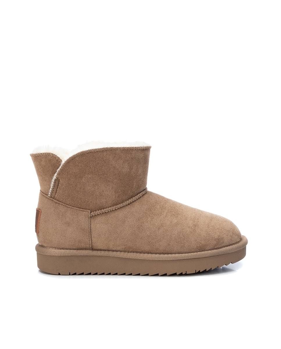 Botines con pelo de mujer con pelo interior - Xti - Beige Beige-1