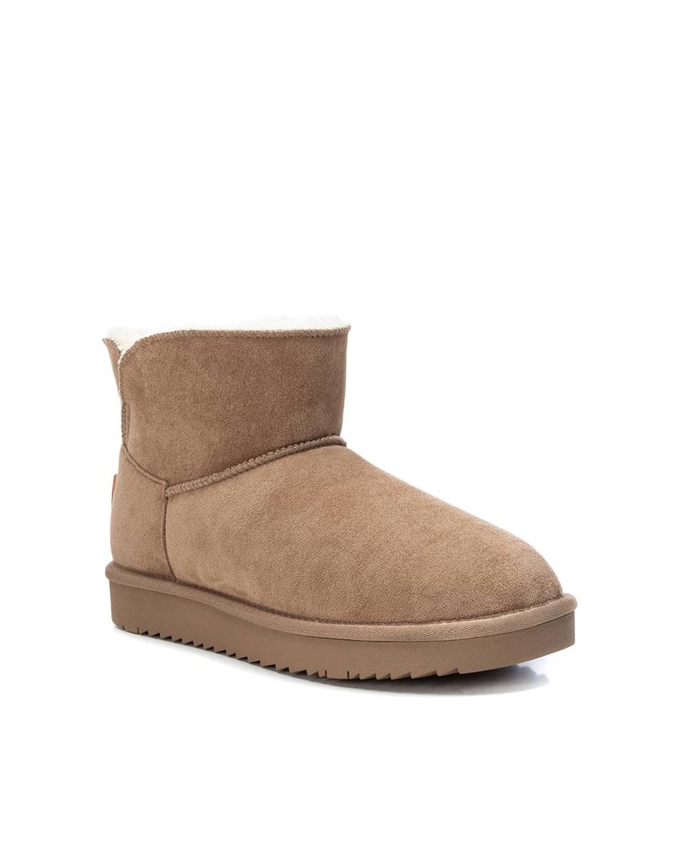 Botines con pelo de mujer con pelo interior - Xti - Beige Beige-3