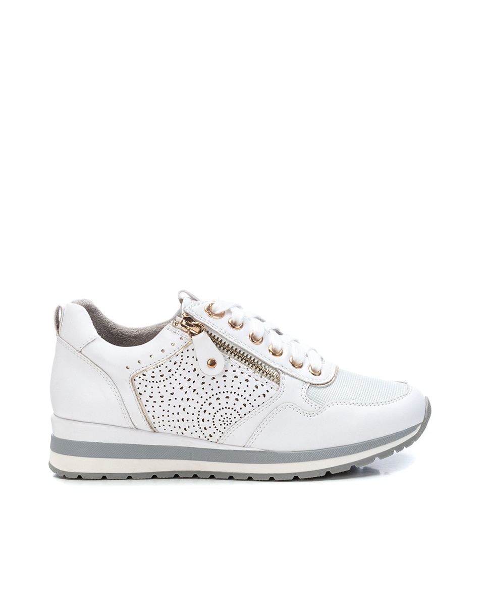 Xti - Zapatillas básicas de mujer con cremallera.