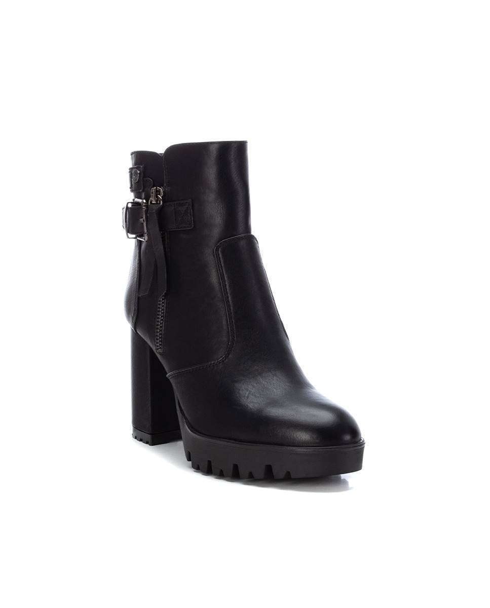 Botines de mujer con tacón alto - Xti - Negro Negro-3