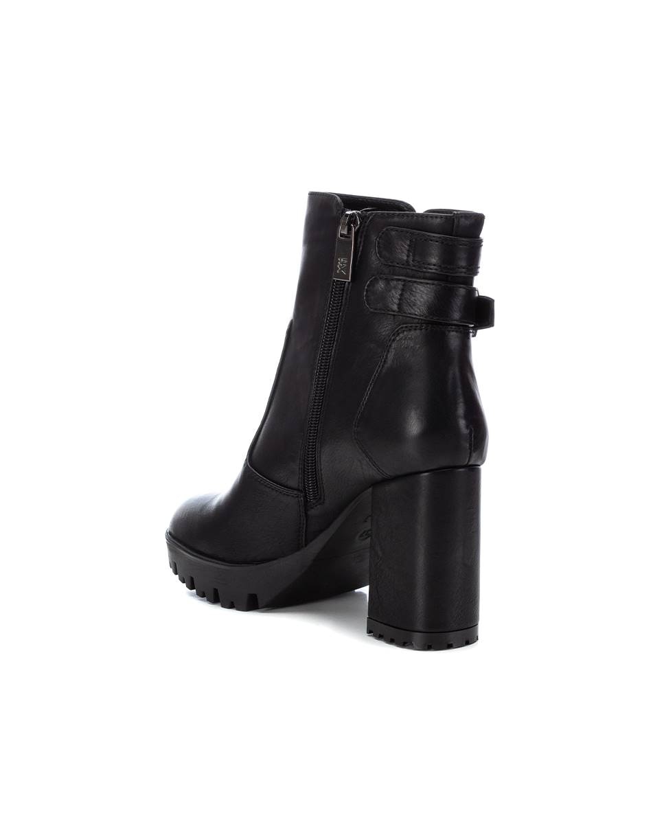 Botines de mujer con tacón alto - Xti - Negro Negro-4