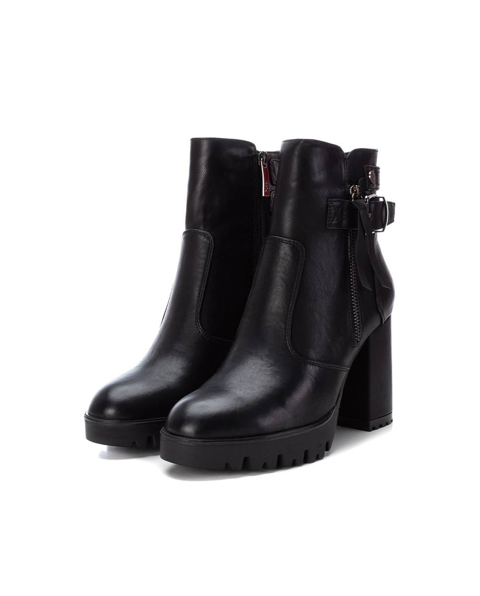 Botines de mujer con tacón alto - Xti - Negro Negro-5