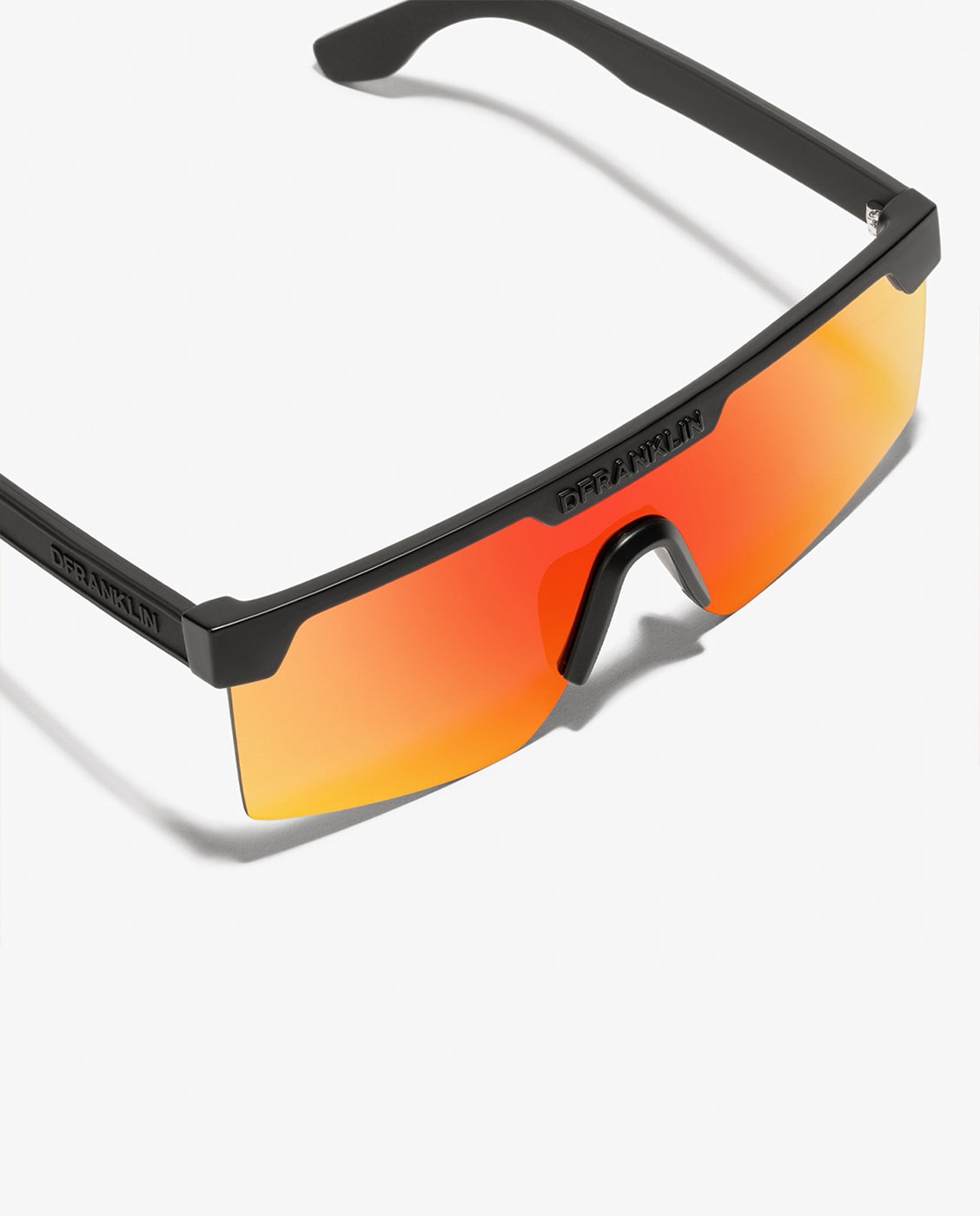 Gafas de sol unisex con forma de pantalla big d constellation - D.Franklin - Naranja Naranja-4