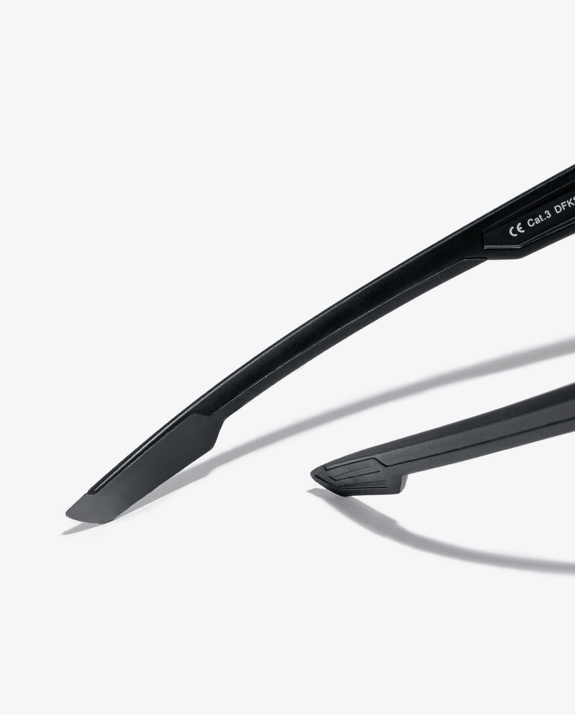 Gafas de sol unisex con forma envolvente wind - D.Franklin - Negro Negro-6