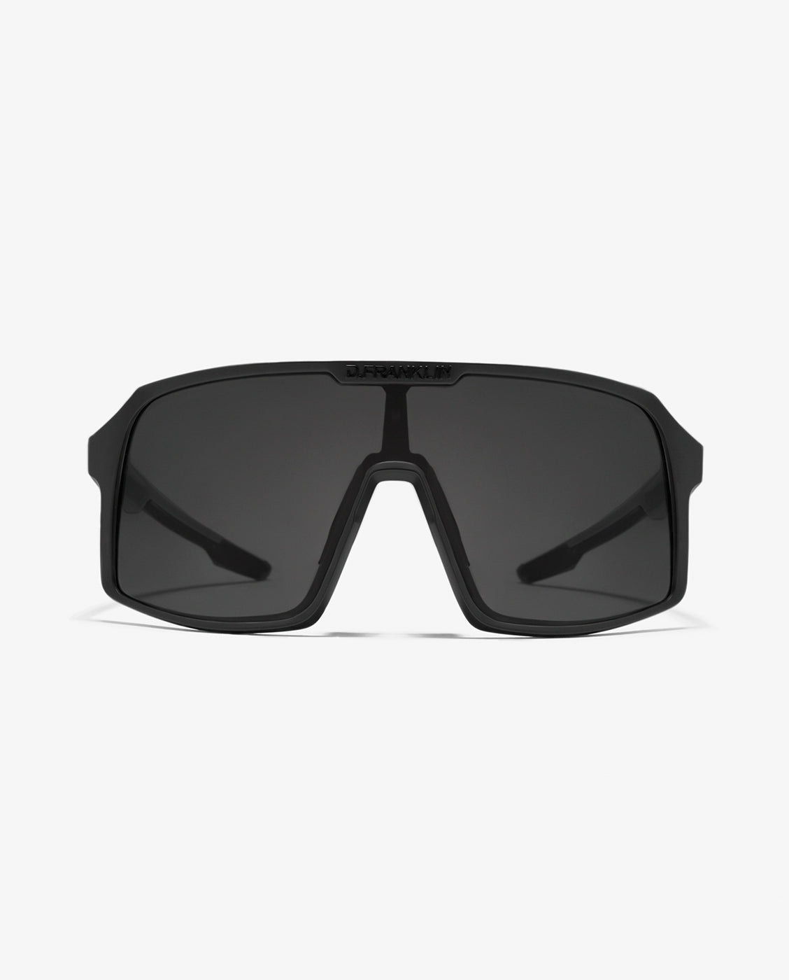Gafas de sol unisex con forma envolvente wind - D.Franklin - Negro Negro-1