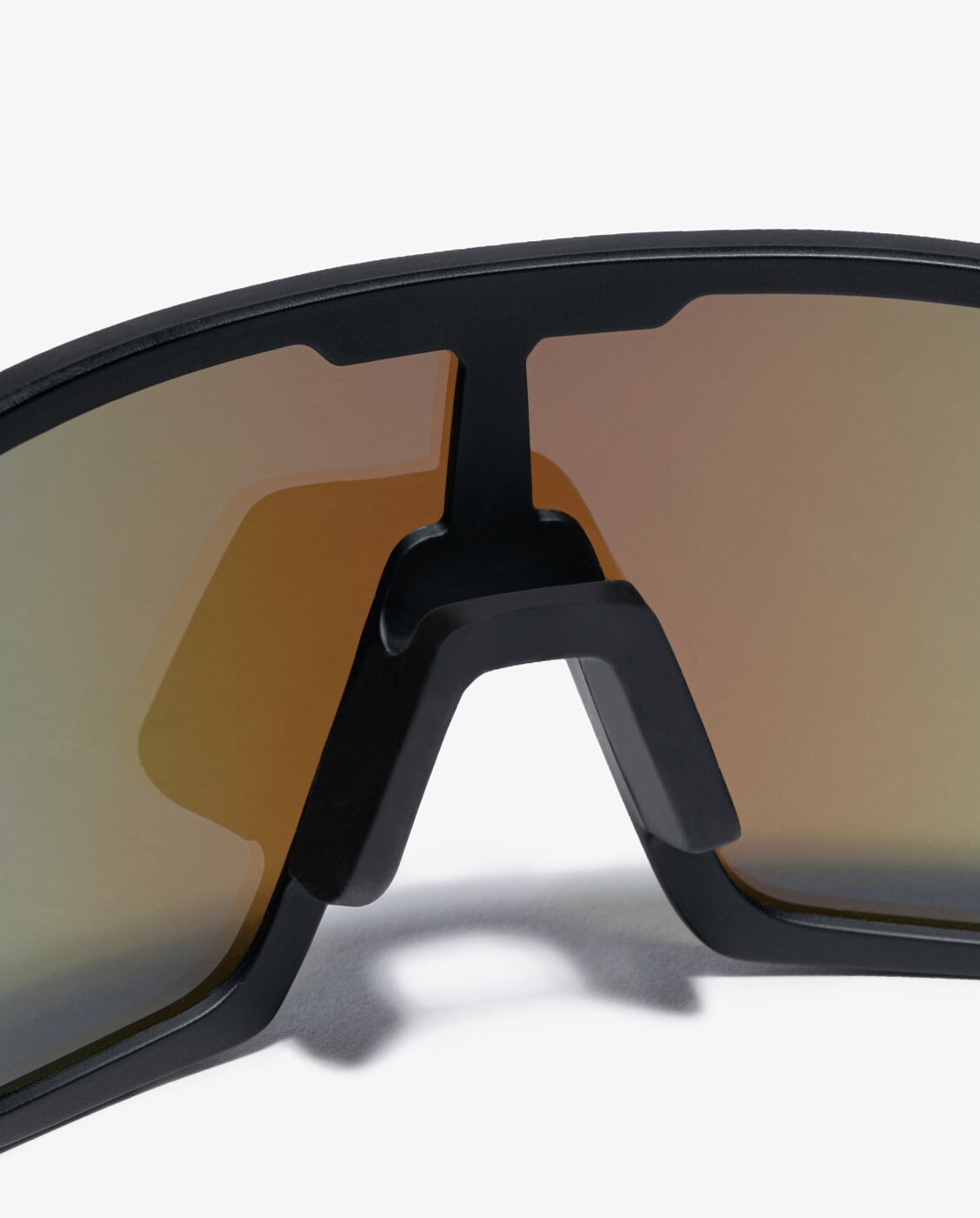 Gafas de sol unisex con forma envolvente wind - D.Franklin - Negro Negro-6