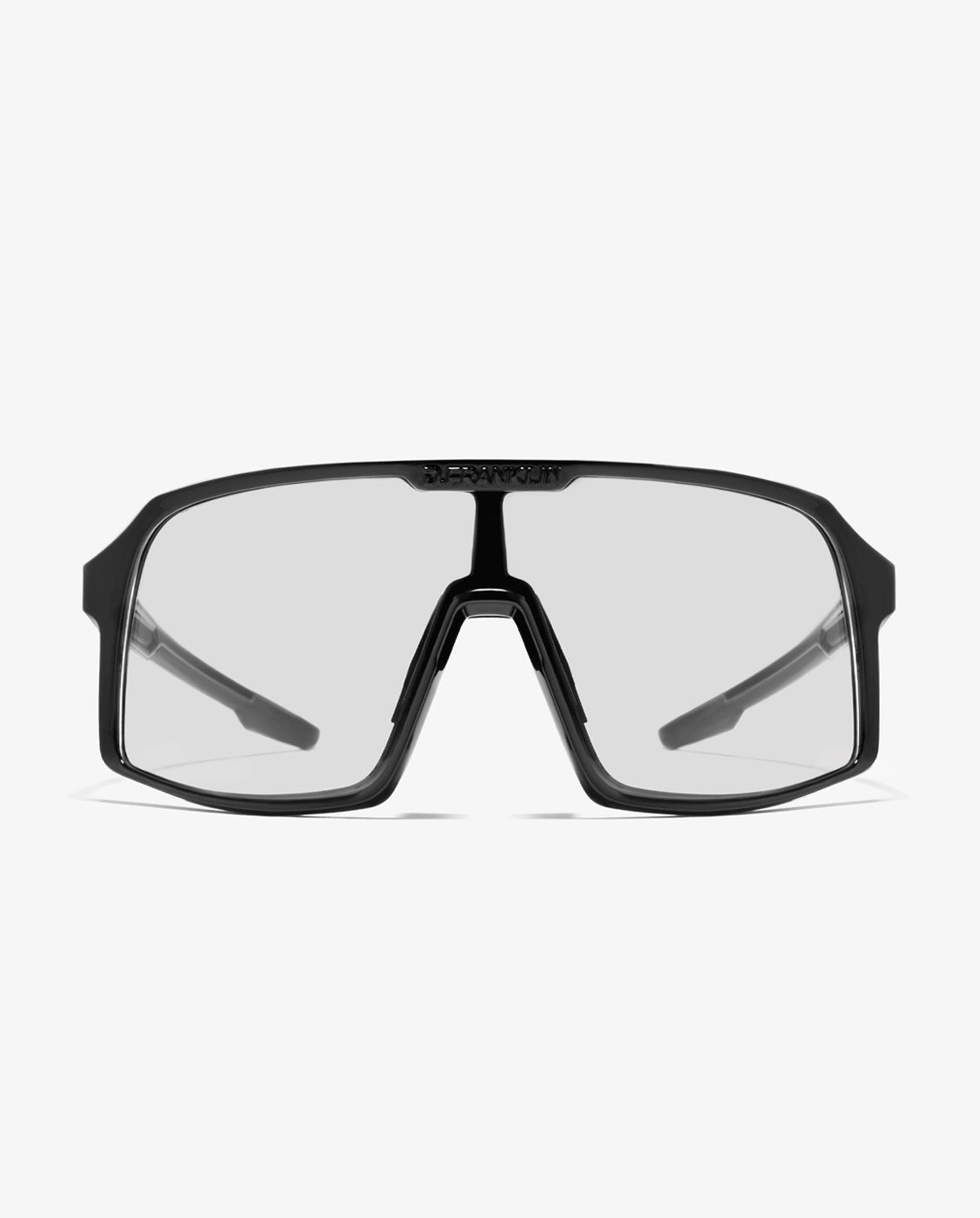 Gafas de sol unisex con forma envolvente wind - D.Franklin - Negro Negro-1