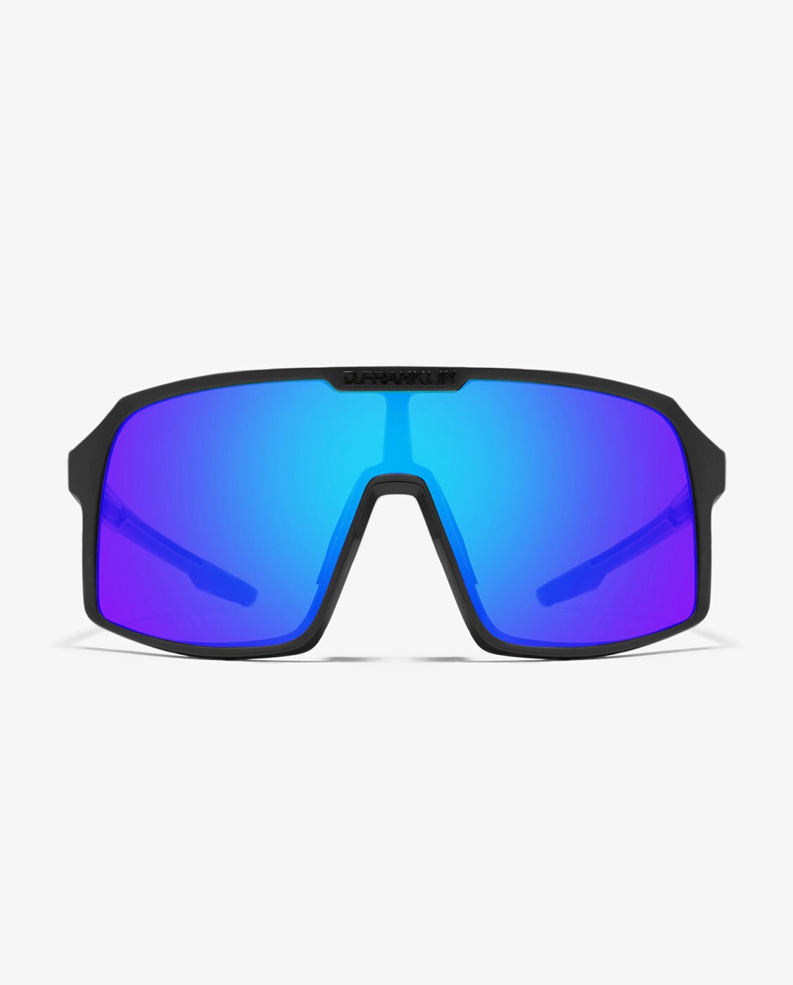 Gafas de sol unisex con forma envolvente wind - D.Franklin - Azul Azul-1