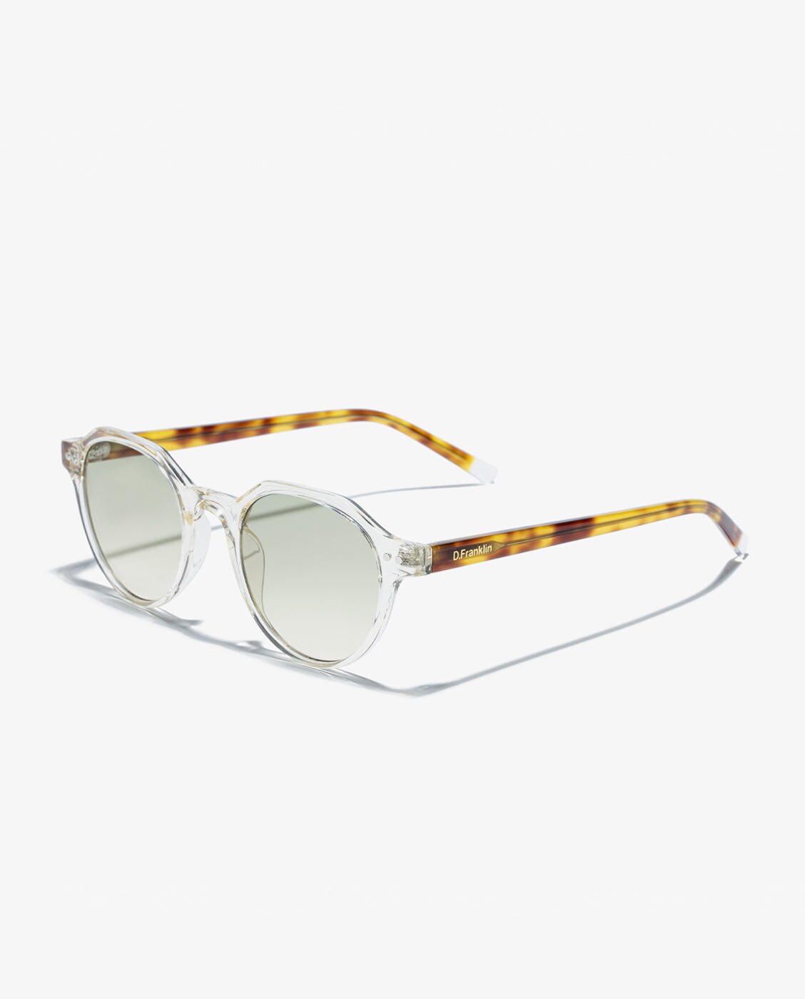 Gafas de sol de mujer con forma geométrica ultra light s round - D.Franklin - Gris Gris-2