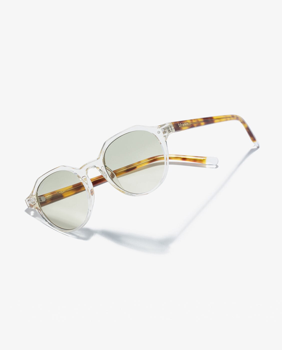 Gafas de sol de mujer con forma geométrica ultra light s round - D.Franklin - Gris Gris-3