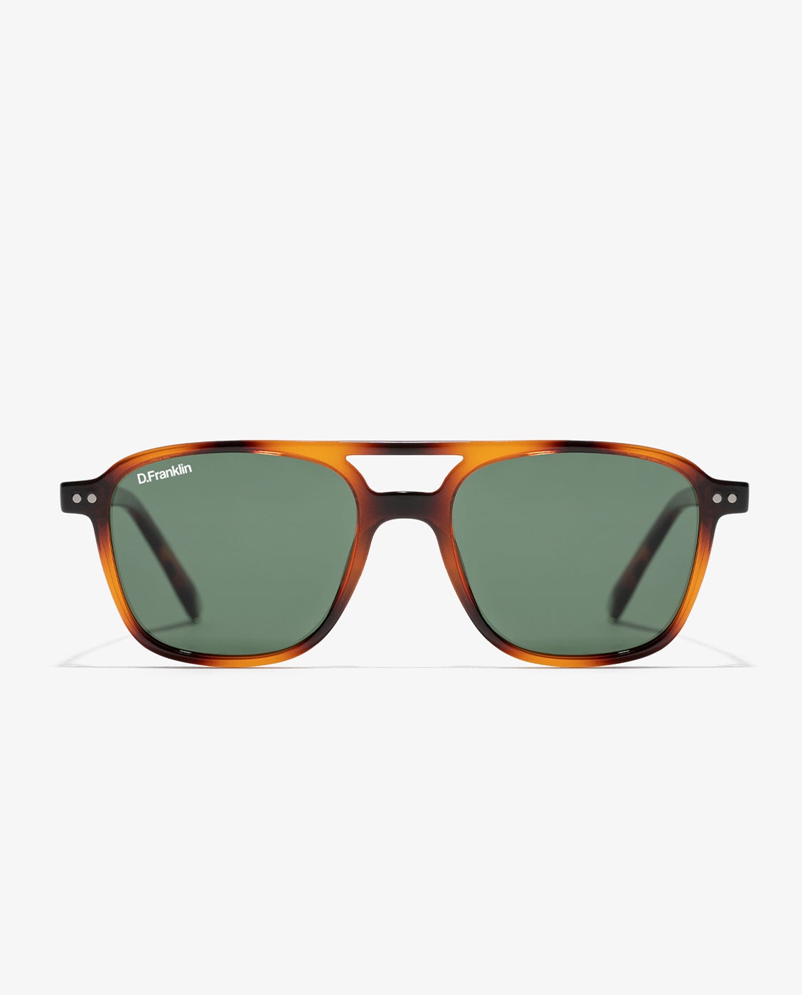 Gafas de sol unisex con forma cuadrada jackson square - D.Franklin - Marrón Marrón-1