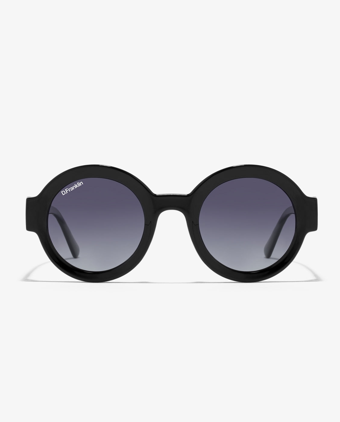 Gafas de sol unisex con forma redonda 913 - D.Franklin - Negro Negro-1