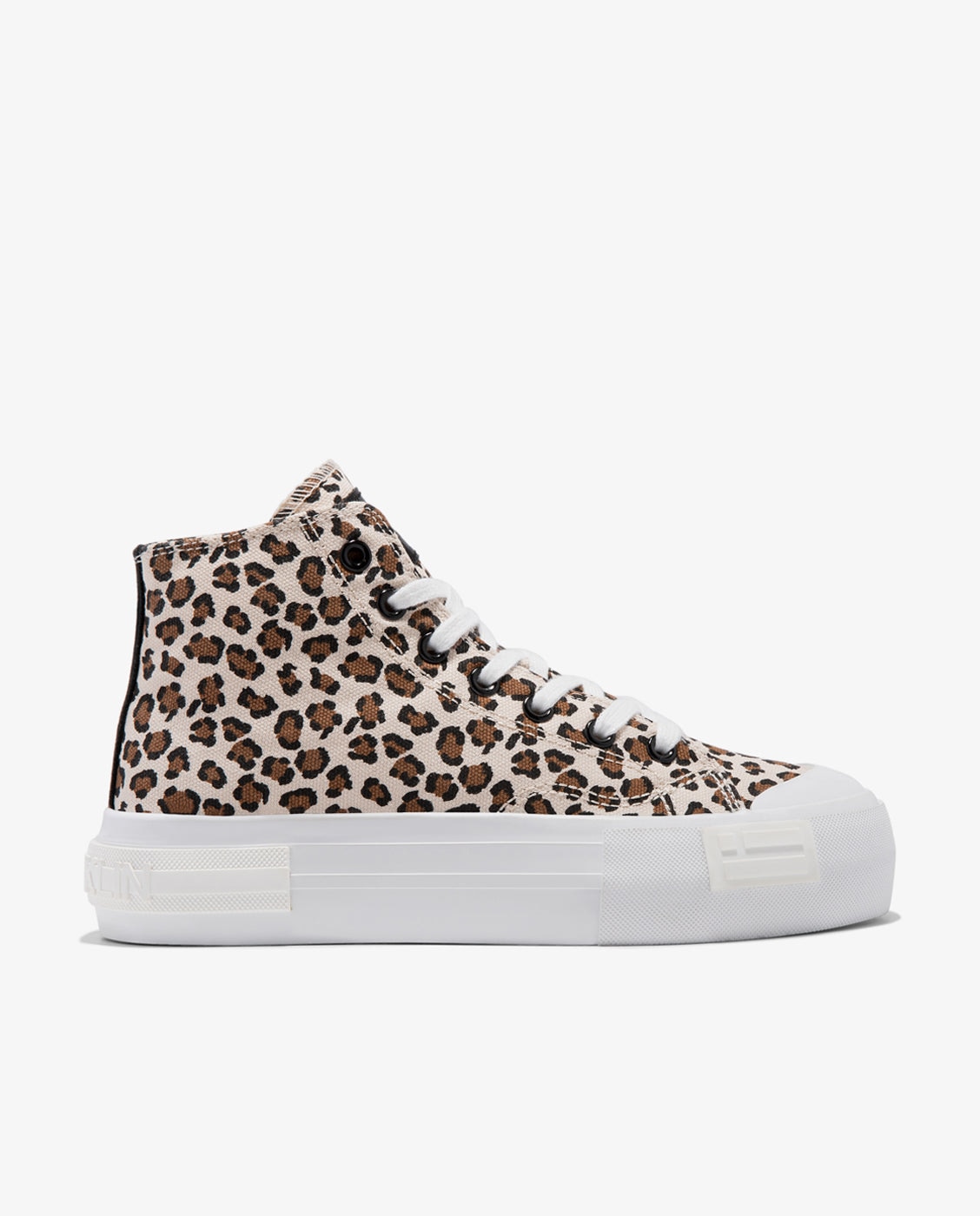 D.Franklin - Zapatillas altas de mujer One way high en leopardo.