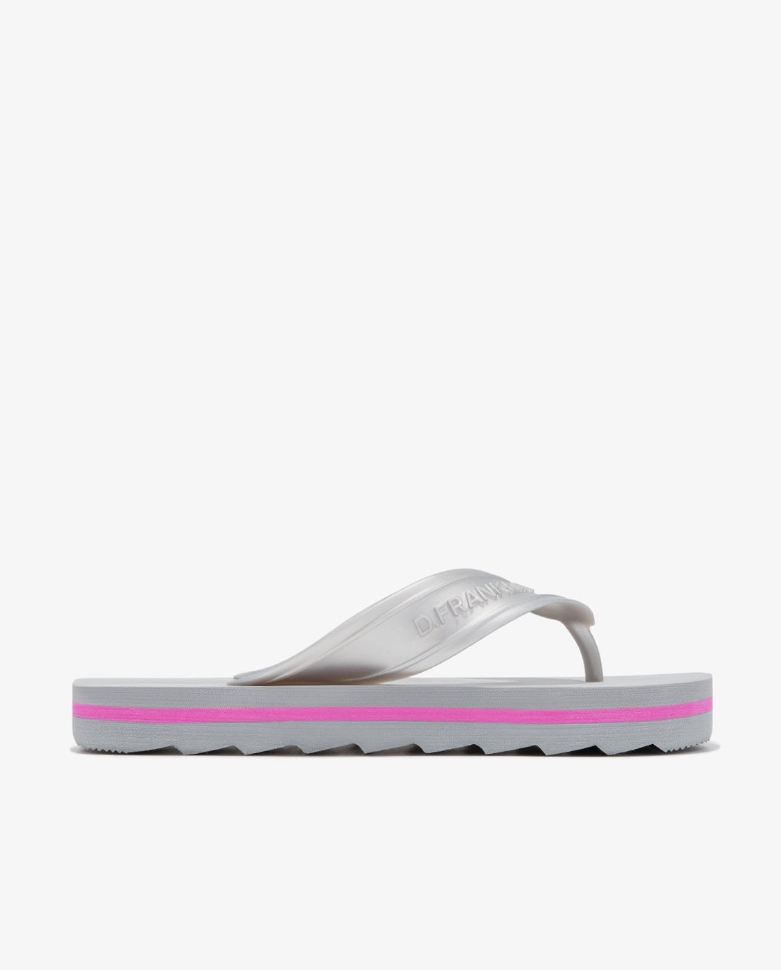 Chanclas de mujer de dedo con suela eva Flop - D.Franklin - Gris Gris-1
