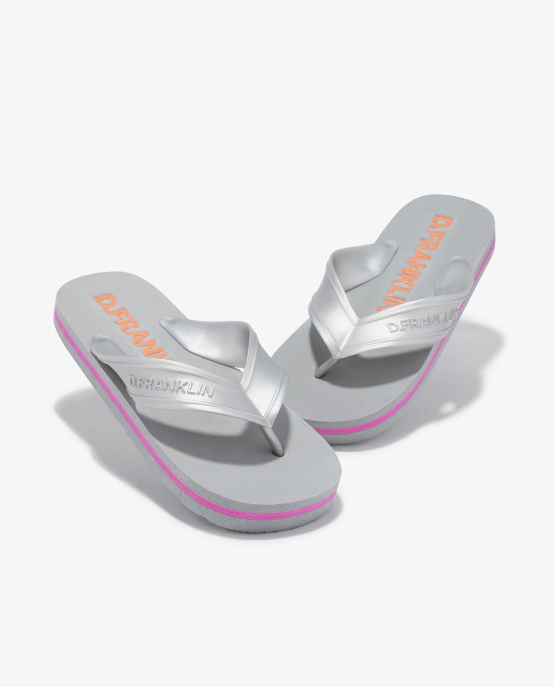 Chanclas de mujer de dedo con suela eva Flop - D.Franklin - Gris Gris-3