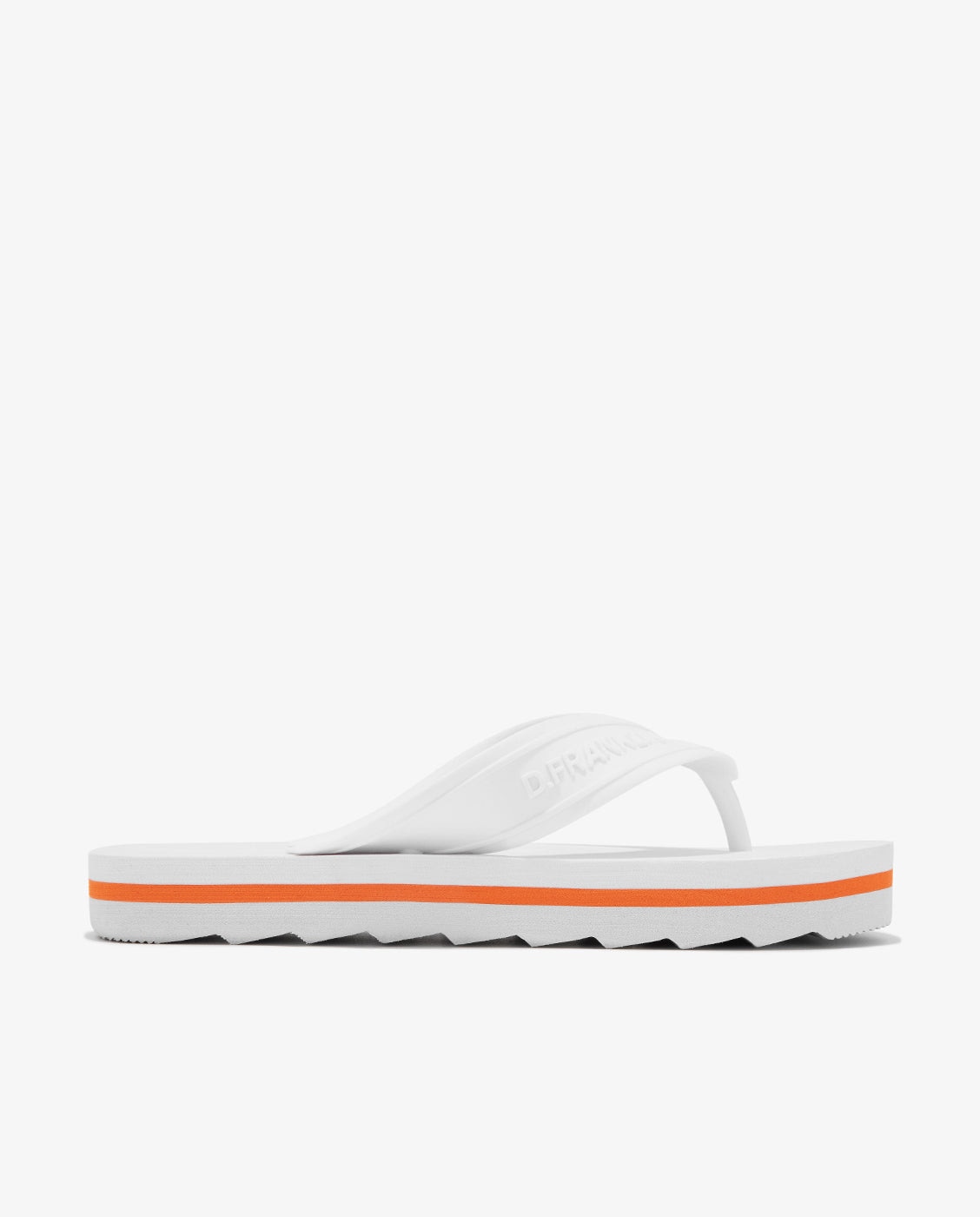 Imagen 0 de Chanclas de mujer de dedo con suela eva Flop Blanco / Naranja
