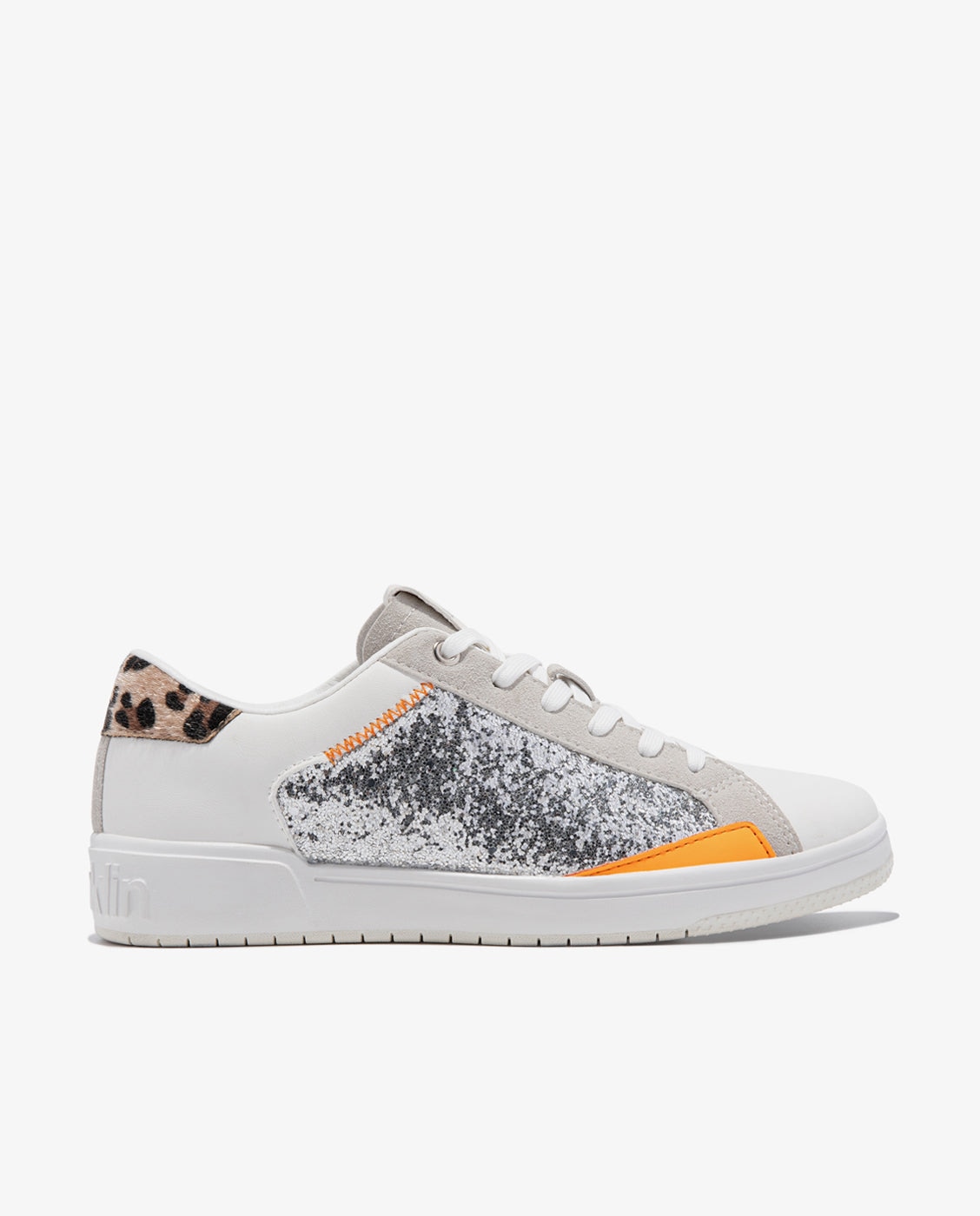D.Franklin - Zapatillas bajas de mujer en glitter Court v2 Tennis.