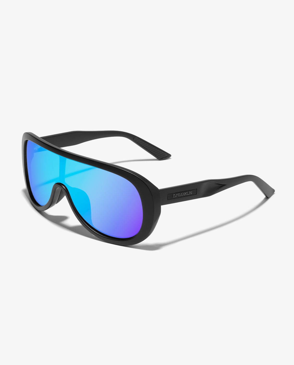 Gafas de sol unisex con forma ovalada ajax - D.Franklin - Negro Negro-3