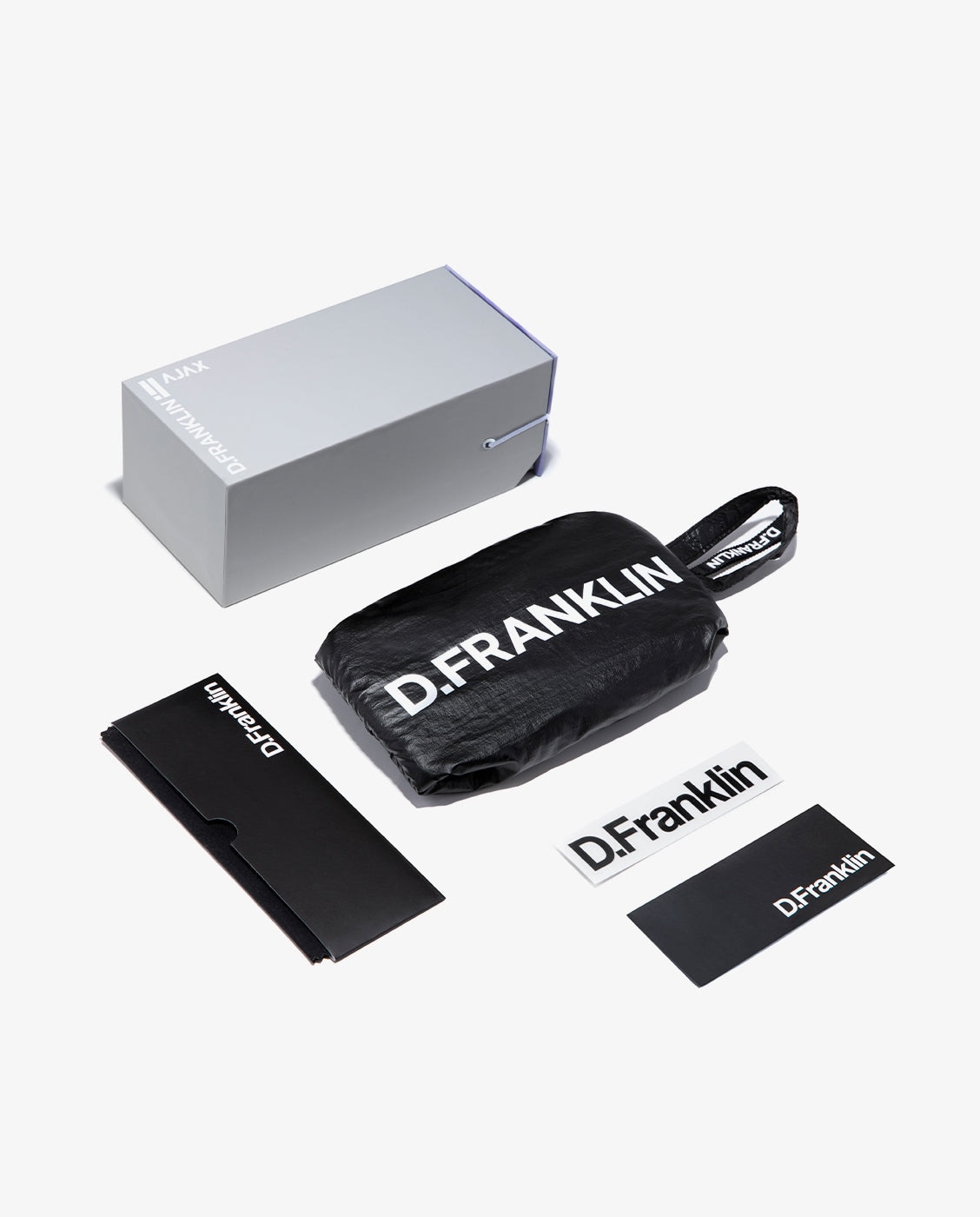 Gafas de sol unisex con forma ovalada ajax - D.Franklin - Negro Negro-4