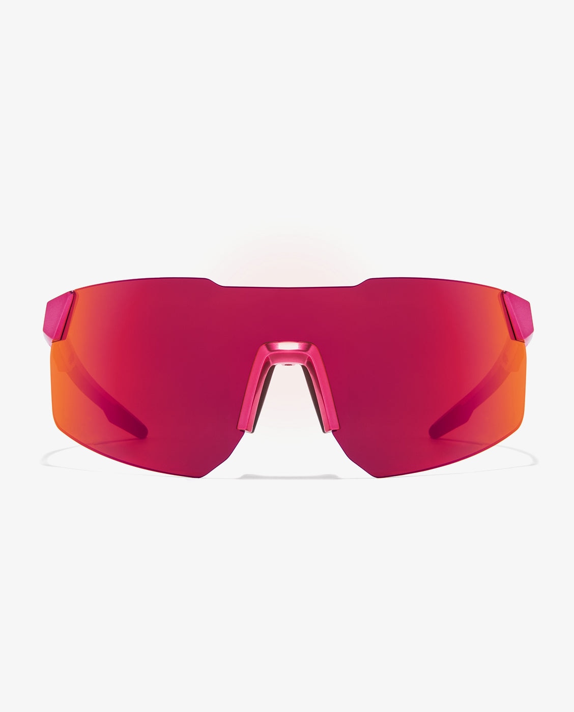 Gafas de sol unisex con forma envolvente tsunami - D.Franklin - Rojo Rojo-1