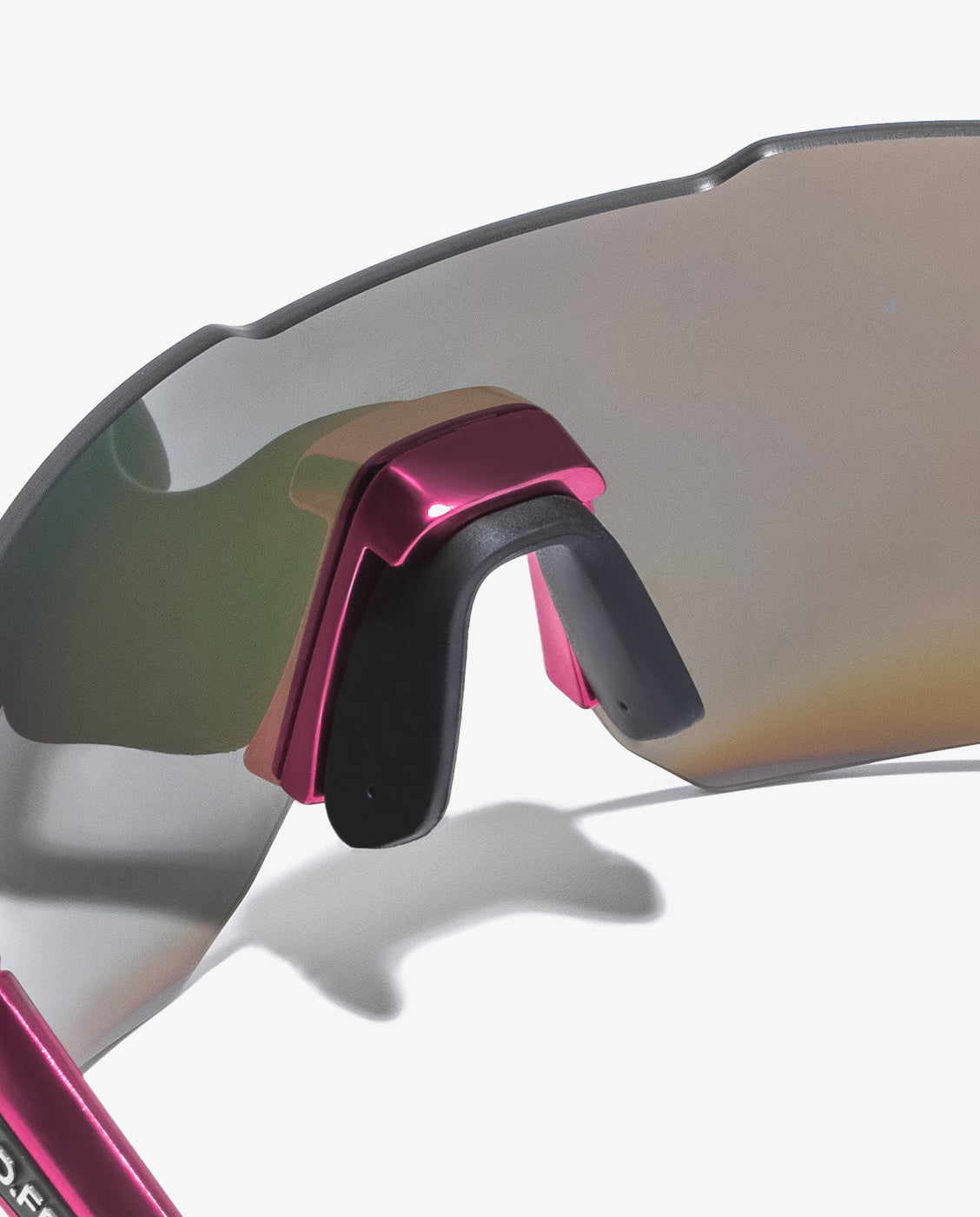 Gafas de sol unisex con forma envolvente tsunami - D.Franklin - Rojo Rojo-6