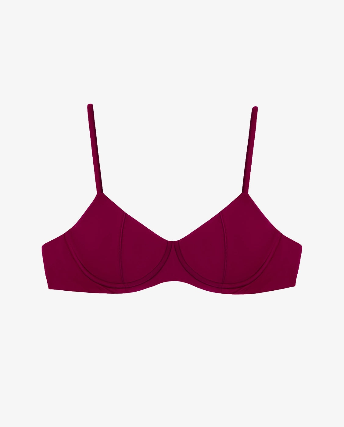 Top bikini tipo balconette ena - Kalk - Burdeos Burdeos-4