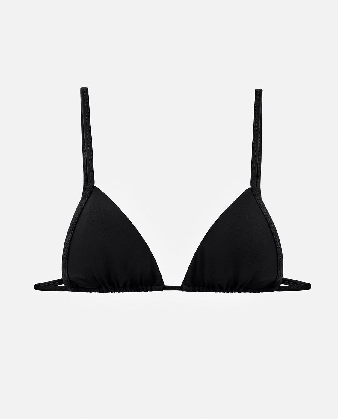Top bikini tipo triángulo gigi - Kalk - Negro Negro-3