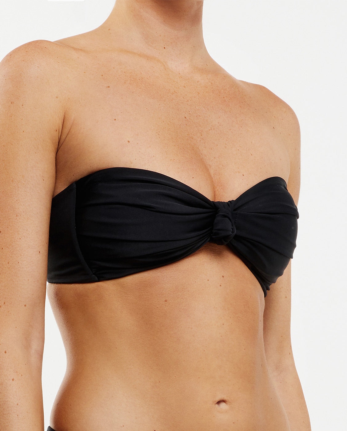 Kalk - Top de bikini tipo bandeau pamela.