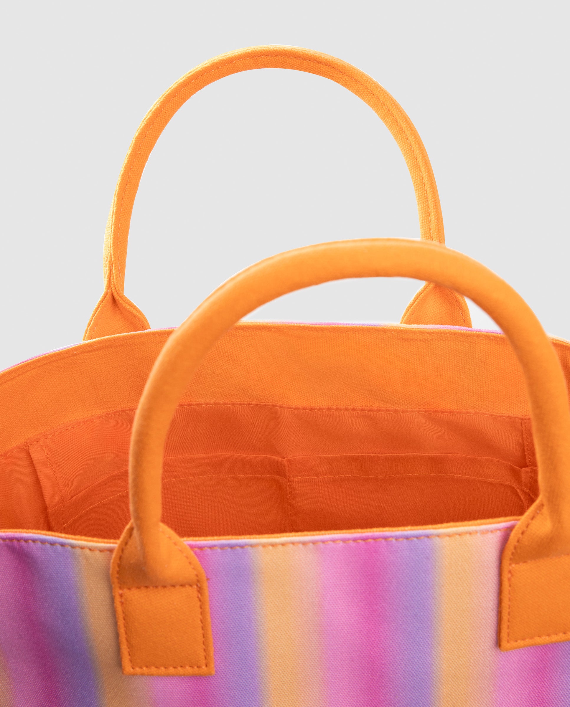 Bolso de playa Marea mermaid estampado con doble asa - Kalk - Naranja Naranja-2
